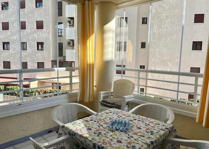 On The With Parking And Pool * Calpe